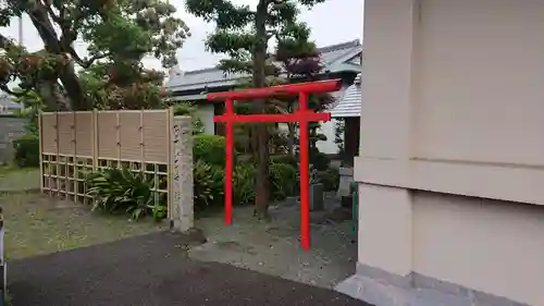 大運寺の鳥居