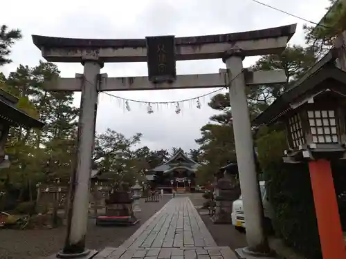 五泉八幡宮の鳥居