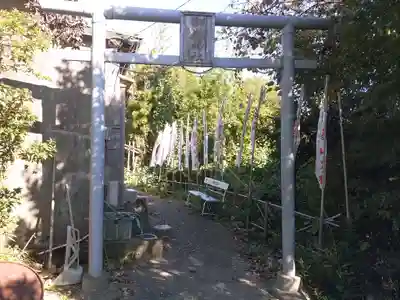 富士浅間社の鳥居