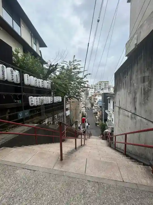 須賀神社の景色