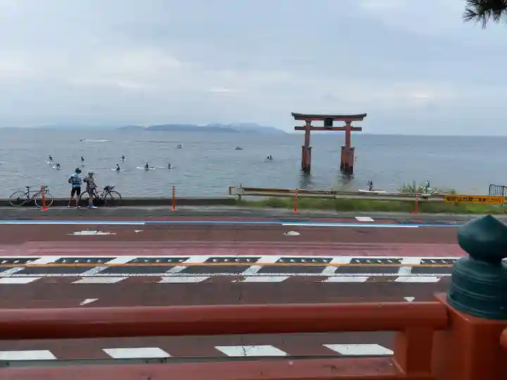 白鬚神社の鳥居