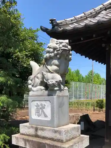 東狭山ケ丘熊野神社の狛犬