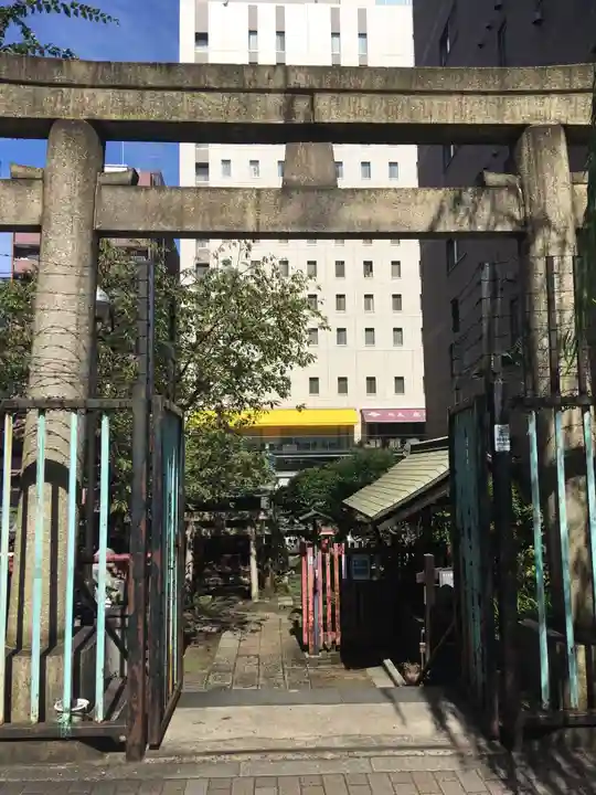 柳森神社の鳥居