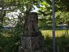 下立松原神社の狛犬