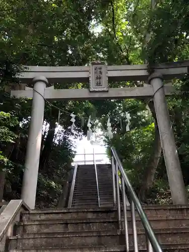 神鳥前川神社の鳥居