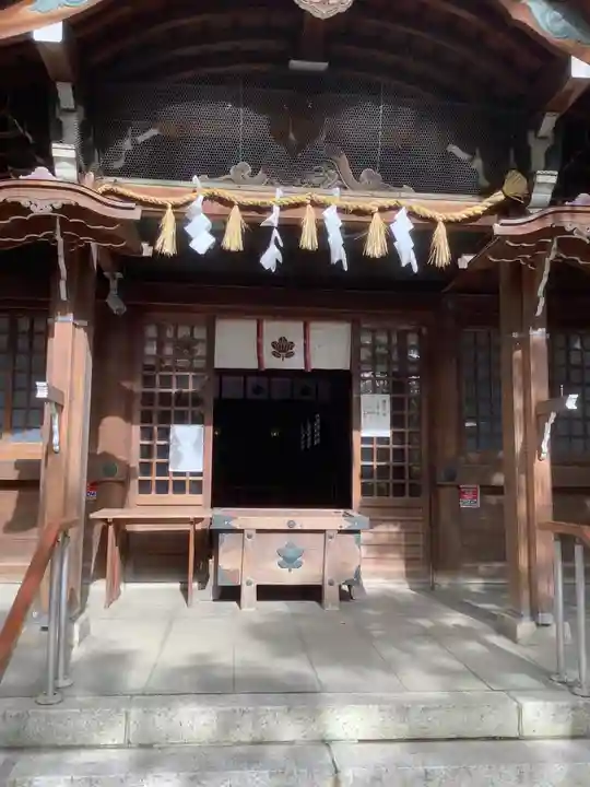 闇之森八幡社の本殿・本堂