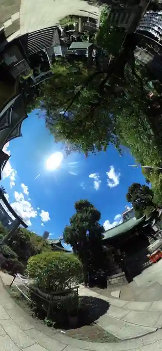 五條天神社の景色