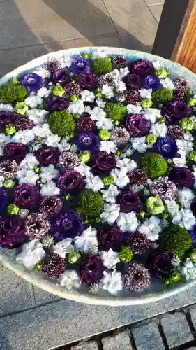 行田八幡神社の手水舎