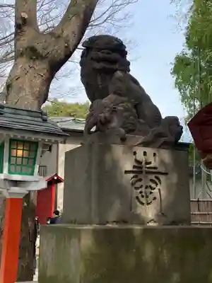田無神社の狛犬