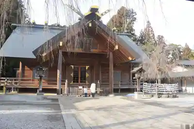 開成山大神宮の本殿・本堂