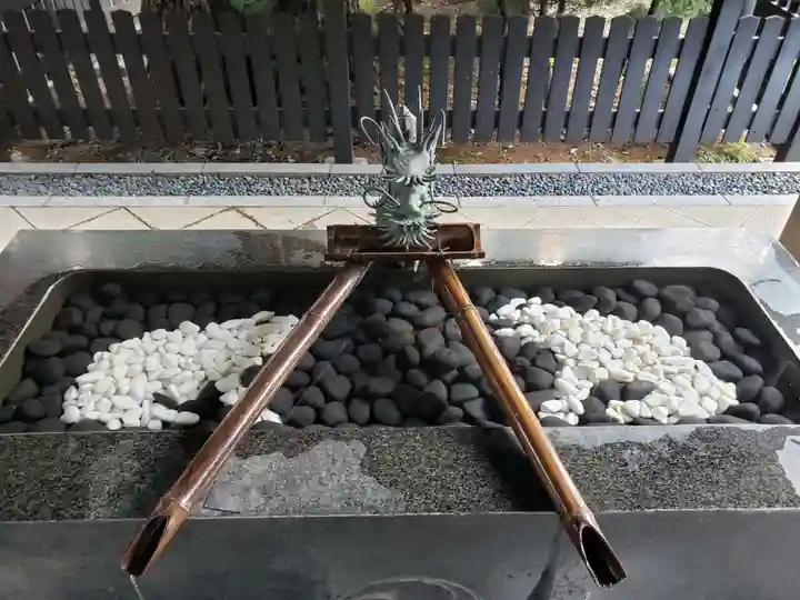 熊野神社の手水舎