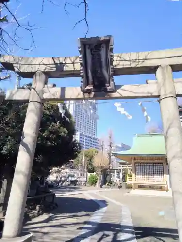 白鬚神社の鳥居