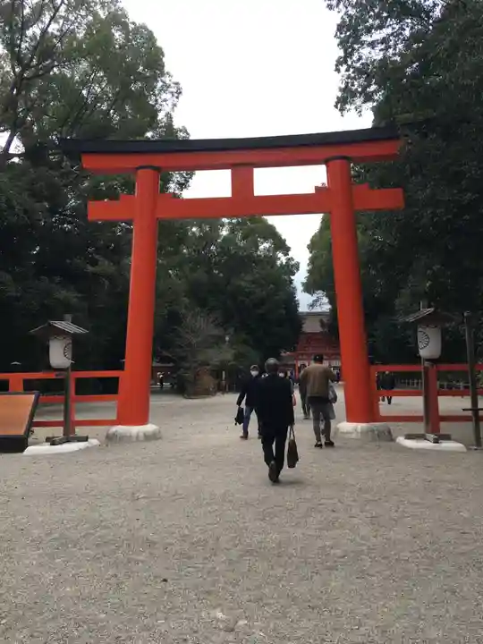 賀茂御祖神社(下鴨神社)の鳥居