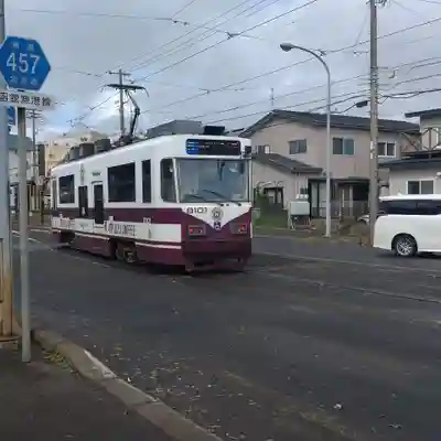 函館厳島神社の周辺