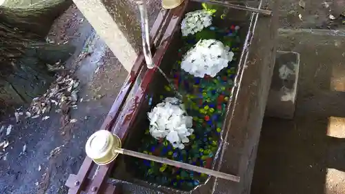 東蕗田天満社の手水舎