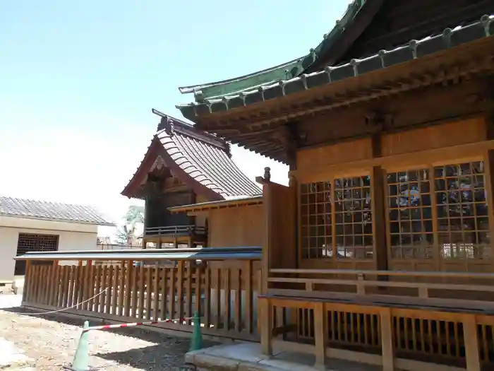 植田八幡神社の本殿