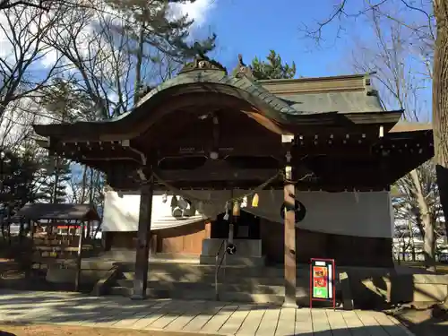 川中島古戦場八幡社の本殿・本堂