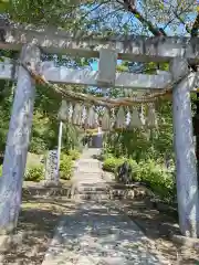 松澤神社の鳥居