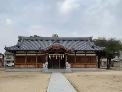 大窪八幡宮の本殿・本堂