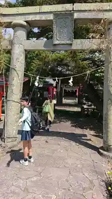 八坂社 (富来神社) の鳥居