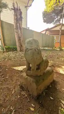 権現神社の狛犬