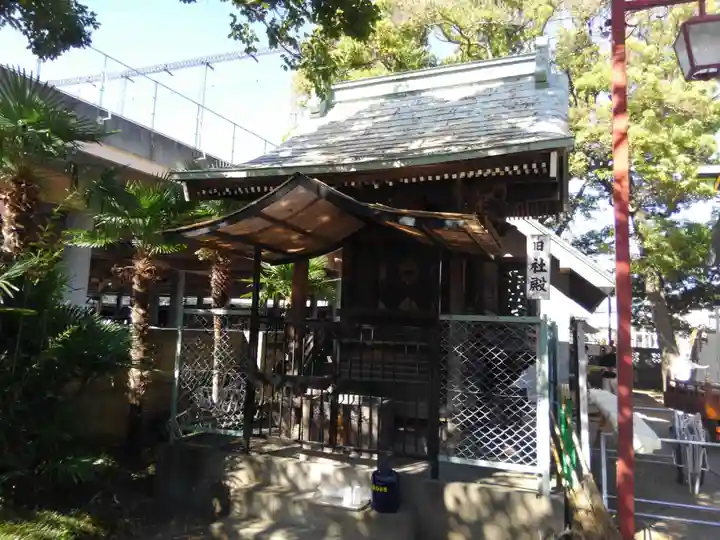 上小松天祖神社の本殿・本堂