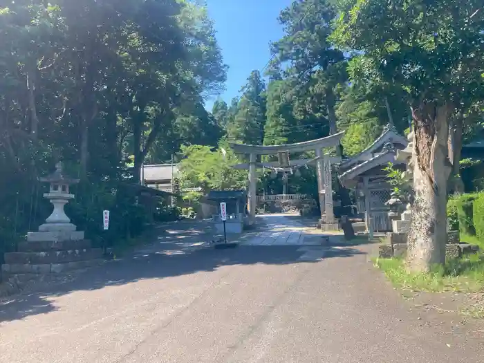 佐伎治神社の鳥居