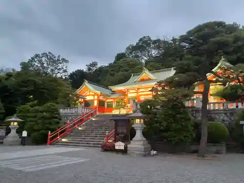 足利織姫神社の本殿