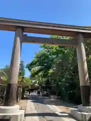 越ヶ谷久伊豆神社の鳥居