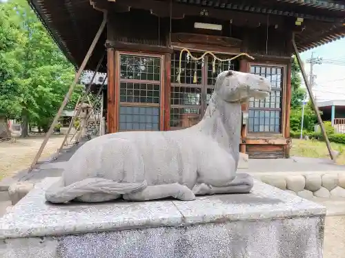 千代神社の狛犬