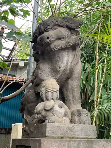 戸越八幡神社の狛犬