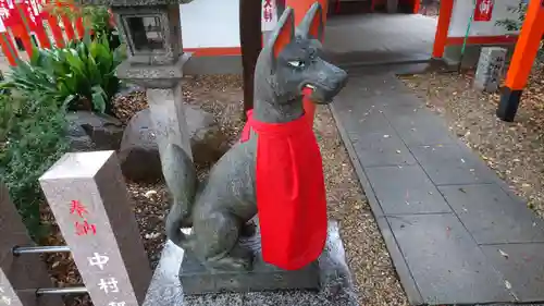 伊奴神社の狛犬