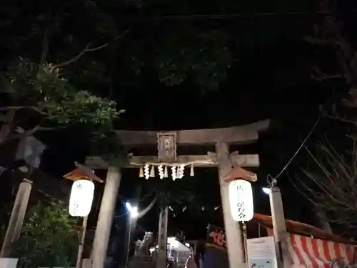 御幸森天神宮の鳥居