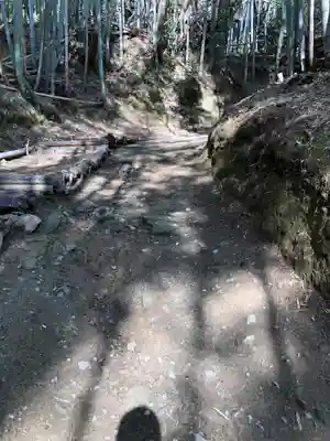 自玉手祭来酒解神社の周辺