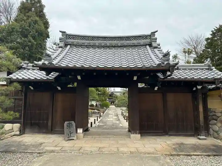 崇福寺の山門・神門
