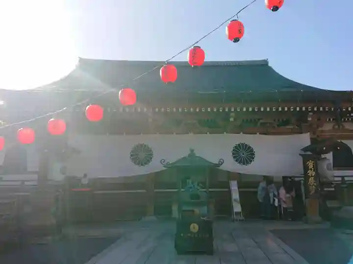 善光寺の本殿・本堂