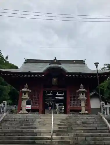 簳幹八幡宮の山門