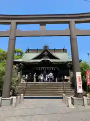 板倉雷電神社の鳥居