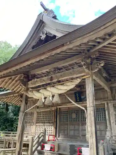 小鴨神社の本殿