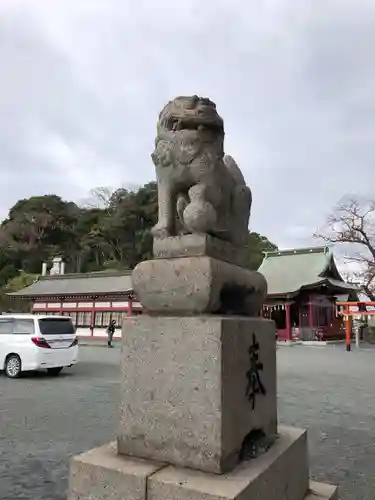 篠崎八幡神社の狛犬