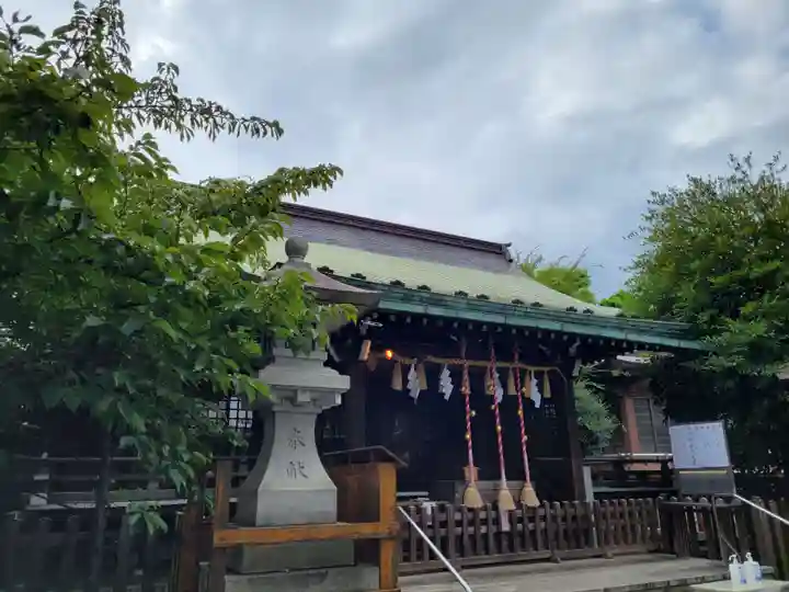 新宿下落合氷川神社の本殿・本堂