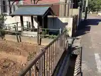 山の神社の周辺