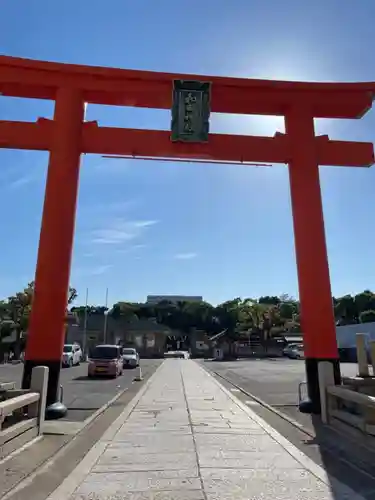 和田神社の鳥居