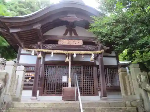 粒坐天照神社の本殿・本堂