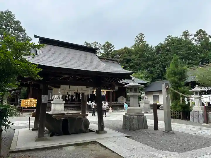 甲斐國一宮 浅間神社の手水舎