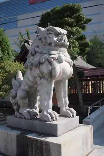 警固神社の狛犬