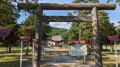 班渓神社の鳥居