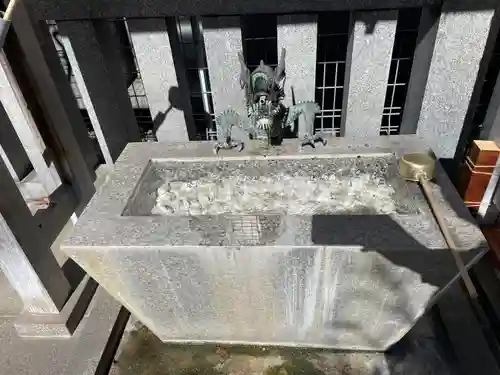 北野神社の手水舎