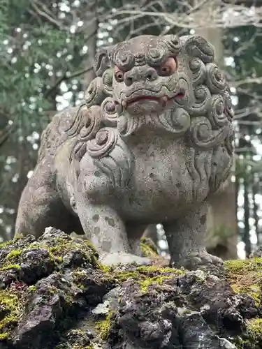 富士山東口本宮 冨士浅間神社の狛犬