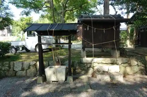 那波加神社の手水舎